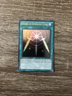 Yugioh - Swords of Revealing Light YGLD-ENB17 NM Unlimited Super Rare - Image 1