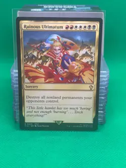 MTG - RUINOUS ULTIMATUM - Final Fantasy Com (R) - Image 1