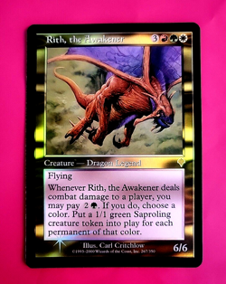 MTG 20Y - FOIL RITH, THE AWAKENER - INVASION #267 - MP - MAGIC THE GATHERING - Image 1