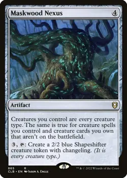 MTG Maskwood Nexus NM Battle for Baldur's Gate CLB Magic the Gathering card - Image 1