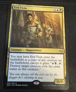 Evil Twin Modern Masters 3 2017 Magic the Gathering MTG - Image 1