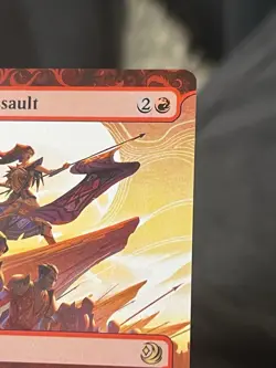 1x MTG Aggravated Assault - R 0039 - Wilds of Eldraine - Borderless NonFoil - NM - Image 3