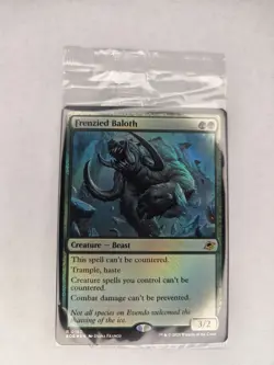 Frenzied Baloth Edge of Eternities 2025 Prerelease Foil Promo Sealed NM-Mint - Image 1