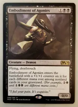 1x Embodiment of Agonies Core Set 2020 M20 Magic the Gathering NM - Image 1