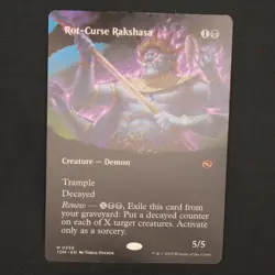 Rot-Curse Rakshasa (Borderless) MTG Tarkir: Dragonstorm Mythic 339 NM - Image 1