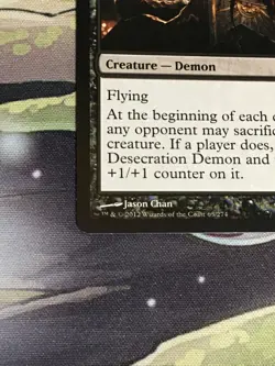 C6151 MAGIC MTG RETURN TO RAVNICA DESECRATION DEMON #63 NM RARE - Image 4