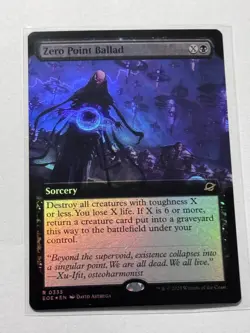 Zero Point Ballad Extended Art Edge of Eternities Foil #335 - Image 1