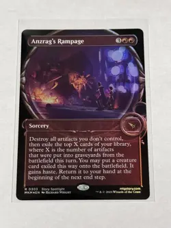 Anzrag's Rampage Showcase Murders at Karlov Manor Foil #303 - Image 1