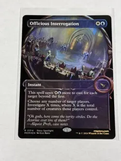 Officious Interrogation Showcase Murders at Karlov Manor Foil #314 - Image 1