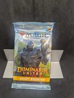 Magic the The Gathering Dominaria United Draft Booster Pack SEALED - Image 1