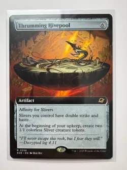 Thrumming Hivepool (Extended Art) Edge of Eternities Regular RARE #356 - Image 1
