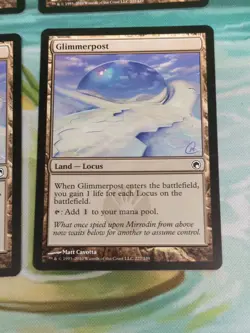 4 x Glimmerpost - Scars of Mirrodin - Light Play - MTG - Image 5