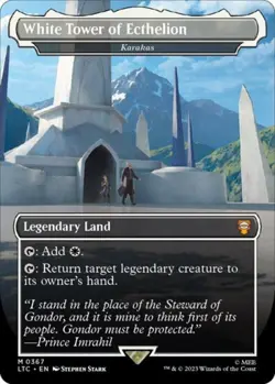 MTG English White Tower of Ecthelion - Karakas NM Normal - Image 1