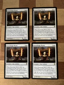 Stoneforge Mystic Worldwake Regular Card X4 Near Mint Condition - Image 1