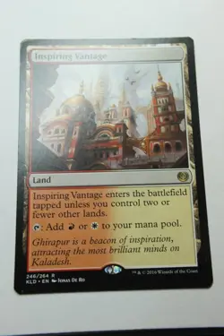 MTG Inspiring Vantage x1- -Kaladesh-Lightly Played - Image 1