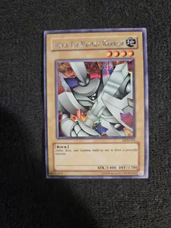 Yugioh - Alpha the Magnet Warrior DOR-001 Secret Rare Promo - Image 1