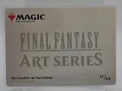 Vivi Ornitier - Art Card Final Fantasy: Art Series 17 /53 FF9 FFIX - FREE SHIP - Image 2