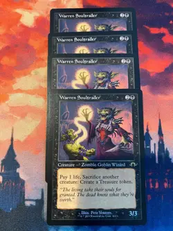 MTG Modern Horizons 3 Warren Soultrader Retro Frame x 4 - Image 1