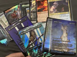 MAGIC THE GATHERING UNIVERSES BEYOND FINAL FANTASY JOB LOT BUNDLE 600+ CARDS - Image 1