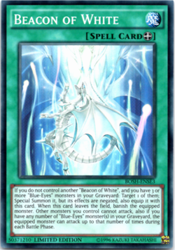 Beacon of White - BOSH-ENSE3 - Super Rare - Limited Edition Yugioh - Image 1