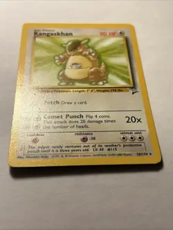Kangaskhan 26/130 Base Set 2 2000 Pokemon TCG Non Holo Rare Card Vintage WOTC LP - Image 3