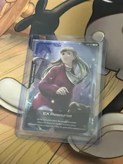 SDCC 2025 Gundam Card Game Relena EX Resource Token EXRP-001 Promo Sealed - Image 1