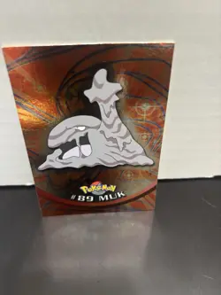 Muk 1999 1st Print Topps Holo Foil #89 Pokemon Card - Image 1
