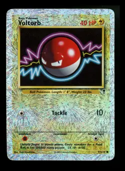 #2 Voltorb 97/110 Legendary Collection 2002 Reverse Holo Pokemon Card TCG - Image 1