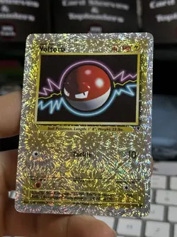 #2 Voltorb 97/110 Legendary Collection 2002 Reverse Holo Pokemon Card TCG - Image 4