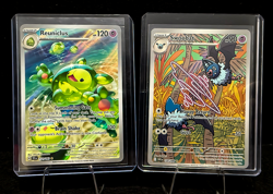 Pokemon 13 Card Lot - 3 Full Arts, 5 EX & 5 VMAX - NM Pack Fresh - Cards Shown - Image 2