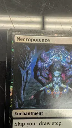 Necropotence Iconic Masters Foil Magic Card - Image 2