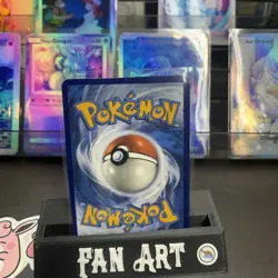 NEW HOLO Charmander Pokemon x Van Gogh Black Star Promo ACG Art Card - Image 2