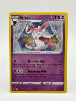 Pokemon TCG Trading Card 2022 Black Star Promo Sylveon SWSH211 - Image 1