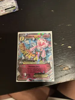 Pokemon Mega Diancie EX Promo Card #XY44 - Image 3