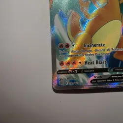 Pokemon Charizard v Full Art Ultra Rare Holo Card 153/172 Brilliant Stars - Image 3
