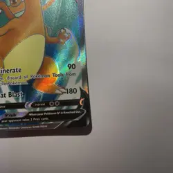 Pokemon Charizard v Full Art Ultra Rare Holo Card 153/172 Brilliant Stars - Image 4