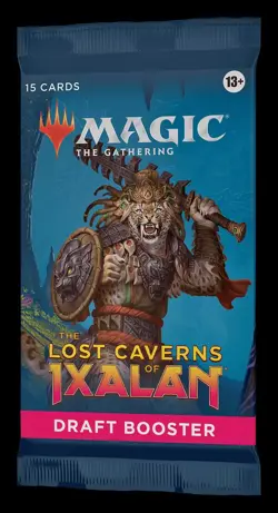 Magic the Gathering MTG Lost Caverns of Ixalan Draft Booster Pack Factory Sealed - Image 1