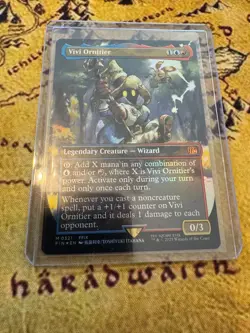 MTG Vivi Ornitier 321 Borderless FOIL Mythic NM Pack Fresh Final Fantasy - Image 1