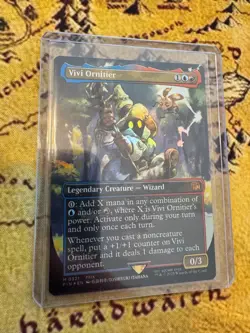 MTG Vivi Ornitier 321 Borderless FOIL Mythic NM Pack Fresh Final Fantasy - Image 2