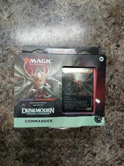 MTG Duskmourn Endless Punishment Commander Deck Sealed "READ DESCRIPTION" - Image 1