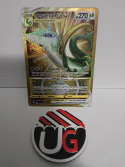 Pokemon Serperior VSTAR (Secret) (210) 210/195 SWSH12: Silver Tempest NM TCG - Image 1