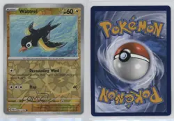 Wattrel Reverse Foil Pokemon SV02: Paldea Evolved #081 16hd - Image 3