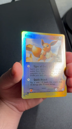 2003 Pokemon Eevee 63/100 EX Sandstorm Reverse Holo NM++/MINT- Condition CLEAN! - Image 2