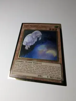 Yugioh Ghost Mourner & Moonlit Chill MGED-EN023 Gold Rare Alt Art 1st Ed NM - Image 2