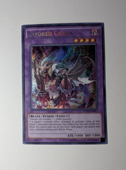 Yugioh Invoked Caliga FUEN-EN027 Secret Rare M - Image 1