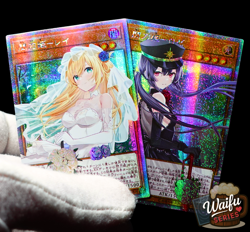 Yugioh Sky Striker Ace - Raye Roze Set QCR Rare Alt Art Holo Sexy Waifu Custom - Image 1