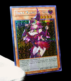 Yugioh Dark Magician Girl Secret Rare Full Alt Art Holo Sexy Waifu Custom Card - Image 4