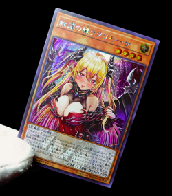 Yugioh Lacrima the Crimson Tears Secret Rare Alt Art Holo Sexy Waifu Custom Card - Image 4