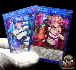 Yugioh Evil Twin Ki-sikil Lil-la Set Full Alt Art Secret Rare Sexy Waifu Custom - Image 1