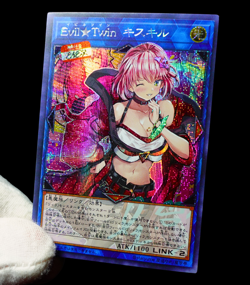 Yugioh Evil Twin Ki-sikil Lil-la Set Full Alt Art Secret Rare Sexy Waifu Custom - Image 5